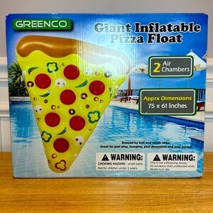 Giant Inflatable Pizza Pool Float Single - Pizza Floats for‎ Pool - 75 x 61 In